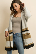 Load image into Gallery viewer, Cozy Multi Stripe Cardigan

