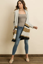 Load image into Gallery viewer, Cozy Multi Stripe Cardigan

