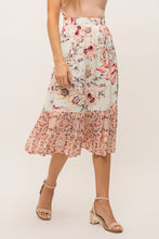 Load image into Gallery viewer, Floral Midi Skirt
