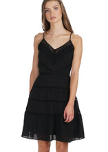 Load image into Gallery viewer, Damaris Woven Fit &amp; Flare Dress
