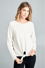 Load image into Gallery viewer, French Terry Striped Top

