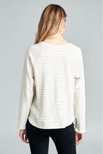 Load image into Gallery viewer, French Terry Striped Top
