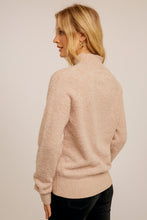 Load image into Gallery viewer, Boucle Soft Mock Neck Sweater

