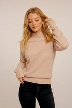 Load image into Gallery viewer, Boucle Soft Mock Neck Sweater
