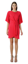 Load image into Gallery viewer, Abbey Woven Dress w/Front Tie

