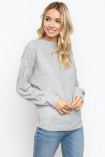 Load image into Gallery viewer, Asymmetrical Zipper Dolman Sweater
