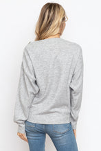 Load image into Gallery viewer, Asymmetrical Zipper Dolman Sweater
