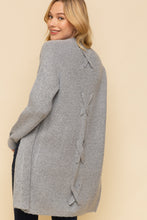 Load image into Gallery viewer, Cross Tie Back Cozy Open Cardigan
