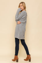 Load image into Gallery viewer, Cross Tie Back Cozy Open Cardigan
