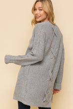 Load image into Gallery viewer, Cross Tie Back Cozy Open Cardigan
