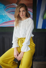 Load image into Gallery viewer, Belted Wide Leg Crop Trousers
