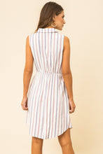 Load image into Gallery viewer, Alea Striped Button Down Dress
