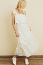 Load image into Gallery viewer, Beach Bliss Eyelet Midi Dress
