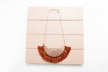 Load image into Gallery viewer, Gold Plate Tassel Necklace
