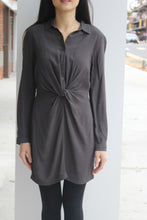Load image into Gallery viewer, Button Up Knot Dress

