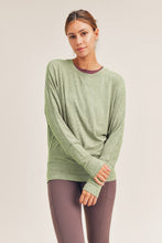 Load image into Gallery viewer, Active Dolman Sleeve in Green
