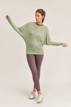 Load image into Gallery viewer, Active Dolman Sleeve in Green
