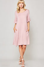 Load image into Gallery viewer, Butter Soft Ruffle Sleeve Knit Dress
