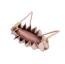 Load image into Gallery viewer, Carrie Medium Pleated Shoulder Bag in Blush
