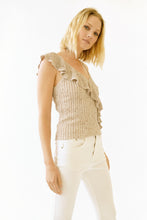 Load image into Gallery viewer, Front Ruffle Knit Top

