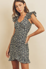 Load image into Gallery viewer, Adina Floral Ruched Dress
