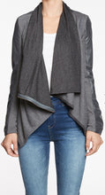 Load image into Gallery viewer, French Grey Waterfall Jacket
