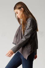 Load image into Gallery viewer, French Grey Waterfall Jacket
