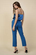 Load image into Gallery viewer, Welt Pocket Trousers in Blue
