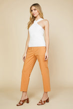 Load image into Gallery viewer, Cross Neck Sleeveless Top Off White
