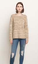 Load image into Gallery viewer, Crewneck Sweater with Back Woven Detail
