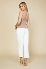 Load image into Gallery viewer, Cross Neck Sleeveless Top in Sandshore
