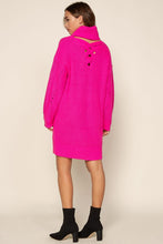 Load image into Gallery viewer, Back Cross Detail Sweater Dress
