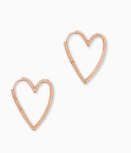 Load image into Gallery viewer, Ansley Rosegold Small Hoop Earrings
