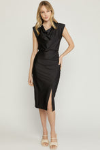 Load image into Gallery viewer, Cowl Neck Sleeveless Dress
