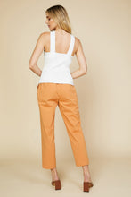 Load image into Gallery viewer, Cross Neck Sleeveless Top Off White
