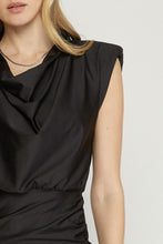 Load image into Gallery viewer, Cowl Neck Sleeveless Dress
