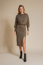 Load image into Gallery viewer, Dolman Sleeve Midi Dress
