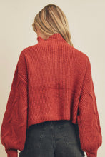 Load image into Gallery viewer, Chunky Knit Cable Sweater
