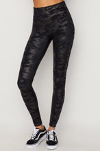 Load image into Gallery viewer, SPANX Camo Faux Leather Leggings
