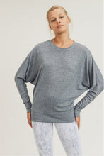 Load image into Gallery viewer, Active Dolman Sleeve in Grey
