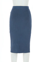 Load image into Gallery viewer, Alessa Midi Skirt with Side Slit
