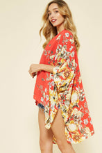 Load image into Gallery viewer, Flower Print Kimono
