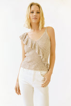 Load image into Gallery viewer, Front Ruffle Knit Top
