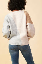 Load image into Gallery viewer, Abstract Color Block Sweater
