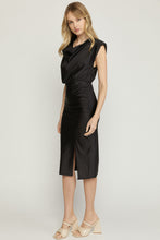 Load image into Gallery viewer, Cowl Neck Sleeveless Dress
