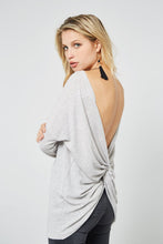 Load image into Gallery viewer, Back Knot Knit Sweater

