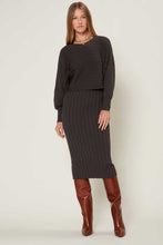 Load image into Gallery viewer, 2fer Sweater Dress and Top Combo
