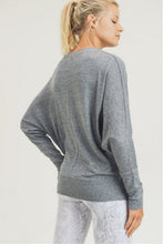 Load image into Gallery viewer, Active Dolman Sleeve in Grey

