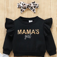 Load image into Gallery viewer, Baby Girl "Mama's Girl" Sweatshirt
