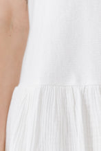 Load image into Gallery viewer, Mixed Media Ruffle Dress
